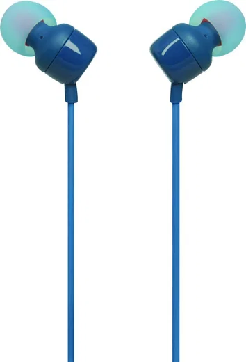 JBL T110 In-Ear 3.5mm Mini-Jack Headset Blauw afbeelding 3