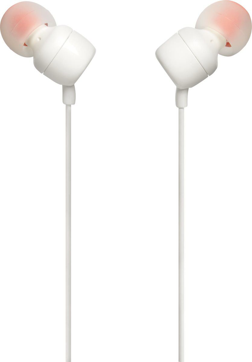 JBL T110 In-Ear 3.5mm Mini-Jack Headset Wit afbeelding 4