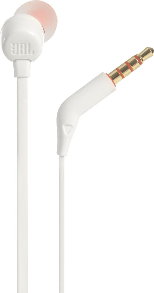 JBL T110 In-Ear 3.5mm Mini-Jack Headset Wit afbeelding 7
