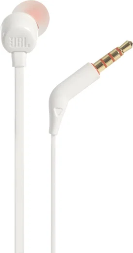 JBL T110 In-Ear 3.5mm Mini-Jack Headset Wit afbeelding 7