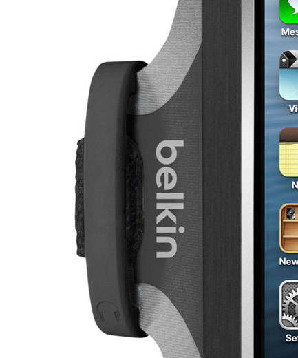 Belkin Slim-Fit Plus Sportarmband Medium - Zwart afbeelding 3