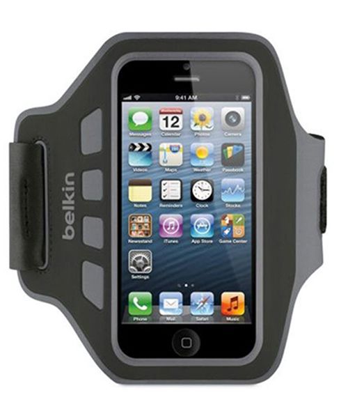 Belkin Slim-Fit Plus Sportarmband Medium - Zwart afbeelding 5