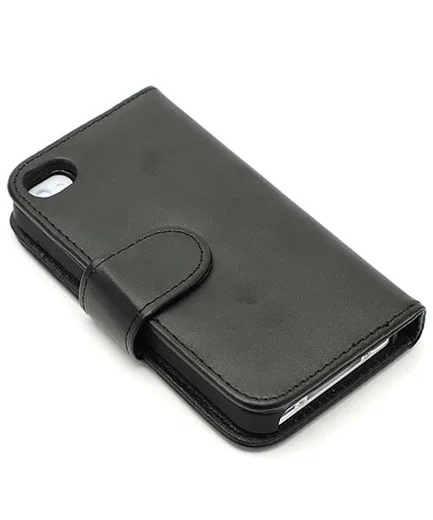 iPhone 4(S) Wallet Case Zwart afbeelding 3