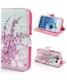 Samsung Galaxy S3 Wallet Case Stand Bloem Patroon afbeelding 1