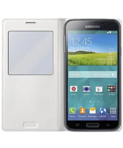 Samsung Galaxy S5 (Neo) S View Cover - Wit afbeelding 2