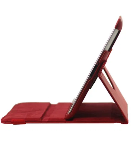 Apple iPad 2/3/4 360 Graden Case met Stand Rood afbeelding 5