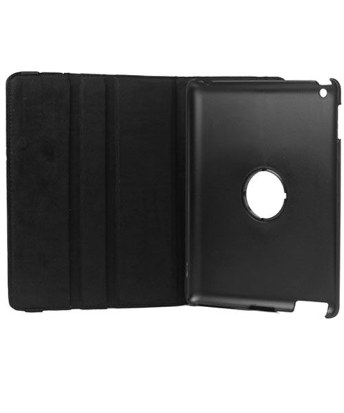 Apple iPad 2/3/4 360 Graden Case met Stand Zwart afbeelding 3