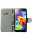 Samsung Galaxy S5 (Neo) Bloemen Wallet Stand Case afbeelding 2