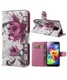 Samsung Galaxy S5 (Neo) Lotus Bloem Wallet Stand Case afbeelding 1
