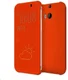 HTC One M8 Dot View Flip Case HC M100 Oranje afbeelding 1