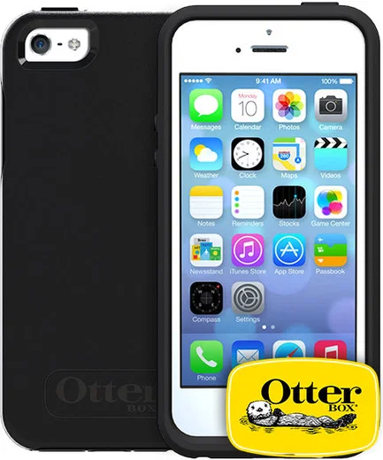 Otterbox Symmetry Hoesje iPhone SE / 5S Zwart afbeelding 2