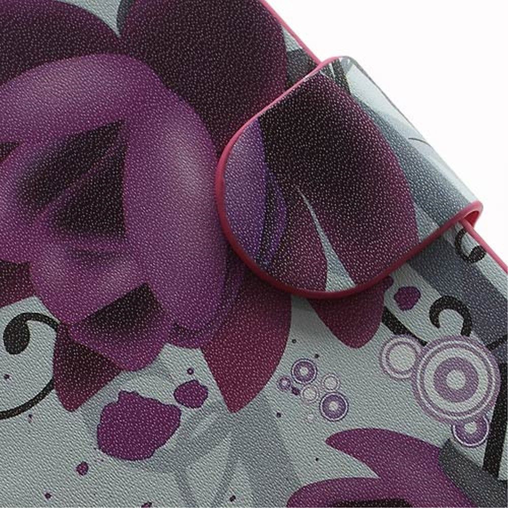 Apple iPhone SE / 5S Portemonnee Hoesje Print Lotus afbeelding 8
