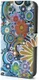 Apple iPhone SE / 5S Portemonnee Hoesje Print Bloemen afbeelding 3