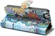 Apple iPhone SE / 5S Portemonnee Hoesje Print Bloemen afbeelding 6
