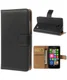 Nokia Lumia 630/635 Wallet Stand Case Zwart afbeelding 1