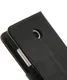 Nokia Lumia 630/635 Wallet Stand Case Zwart afbeelding 3