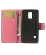 Samsung Galaxy S5 Mini Butterfly Wallet Case afbeelding 3