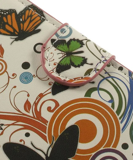 Samsung Galaxy S5 Mini Butterfly Wallet Case afbeelding 5