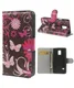Samsung Galaxy S5 Mini Butterfly Flowers Wallet Case afbeelding 1