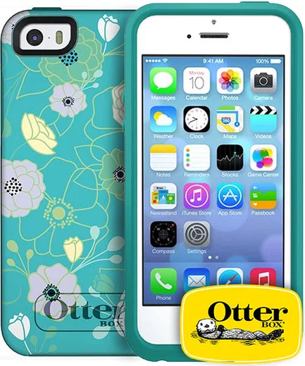 Otterbox Symmetry Case iPhone 5(S) Eden Teal afbeelding 1