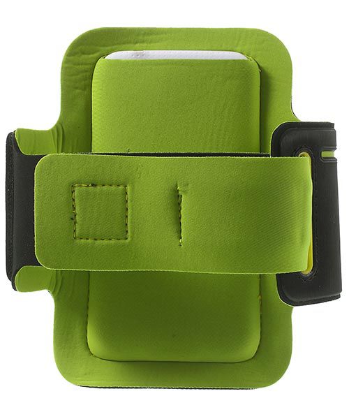 Sport Armband met LED verlichting XXL - Groen afbeelding 2