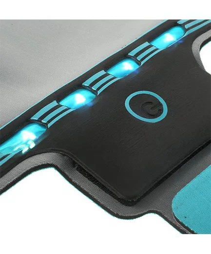 Sport Armband met LED verlichting XXL - Blauw afbeelding 4