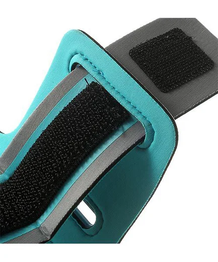 Sport Armband met LED verlichting XXL - Blauw afbeelding 5
