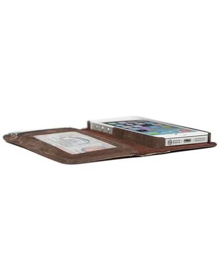 Twelve South BookBook Apple iPhone SE 5/5S Ledger Brown afbeelding 5