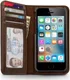 Twelve South BookBook Apple iPhone SE 5/5S Ledger Brown afbeelding 2