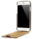 Apple iPhone 6S Flip Cover Bruin afbeelding 3