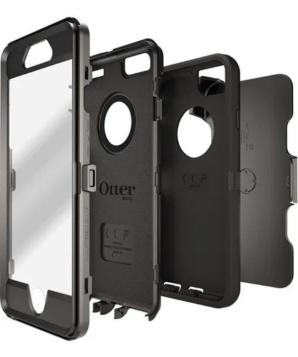 Otterbox Defender iPhone 6 Hoesje Zwart afbeelding 3