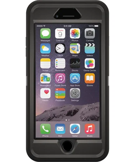 Otterbox Defender iPhone 6 Hoesje Zwart afbeelding 4