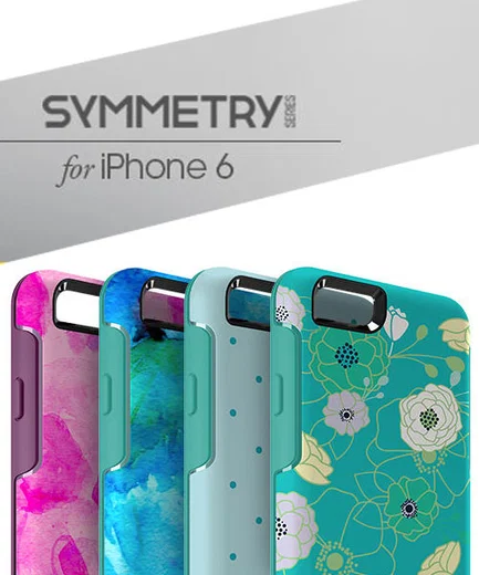 Otterbox Symmetry Case iPhone 6 Zwart afbeelding 5