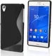 Sony Xperia Z3 TPU Case S-Shape - Zwart afbeelding 2