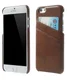 Apple iPhone 6S Hard case Oil Wax - Bruin afbeelding 1