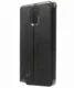 Samsung Galaxy Note 4 Leather Card Holder case with stand - Black afbeelding 2