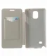 Samsung Galaxy Note 4 Leather Card Holder case with stand - Black afbeelding 4