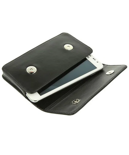 Valenta Arezzo Riemclip Hoesje Leer Zwart 5XL afbeelding 4