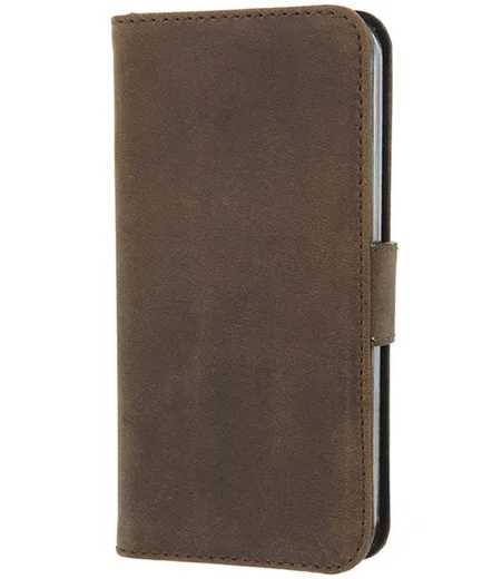 Valenta Classic Luxe iPhone 5/5S/SE Hoesje Leer Bookcase Vintage Bruin afbeelding 5