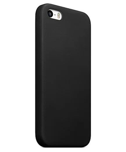 Apple iPhone SE en 5/5S TPU Back Cover Hoesje Zwart afbeelding 4