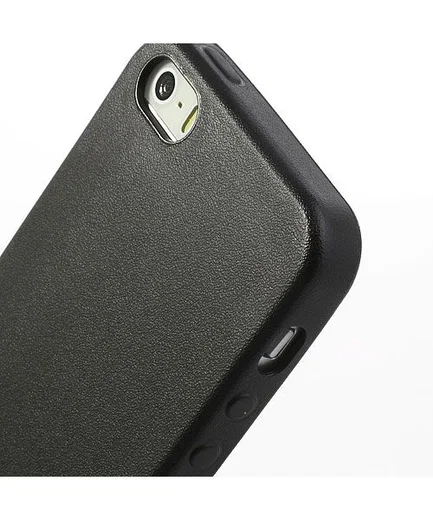 Apple iPhone SE en 5/5S TPU Back Cover Hoesje Zwart afbeelding 5