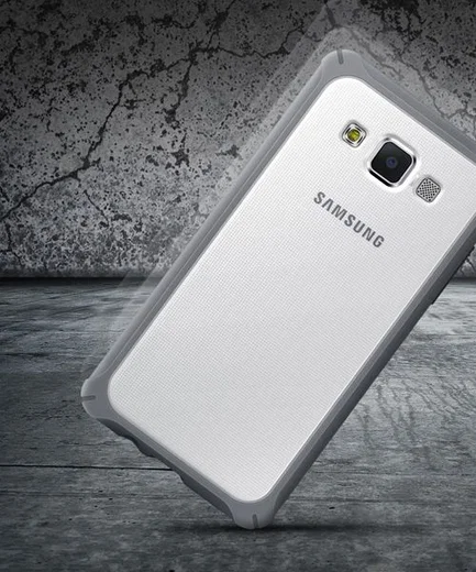 Samsung Protective Cover Samsung Galaxy A3 Grijs afbeelding 6