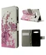 Samsung Galaxy A3 Wallet Flip Case Hoesje Bloesem afbeelding 1