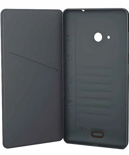 Microsoft Lumia 535 Flip Shell CC-3092 - Grijs afbeelding 1