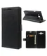 Samsung Galaxy Grand Prime Wallet Flip Case Hoesje Zwart afbeelding 1
