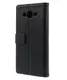 Samsung Galaxy Grand Prime Wallet Flip Case Hoesje Zwart afbeelding 2