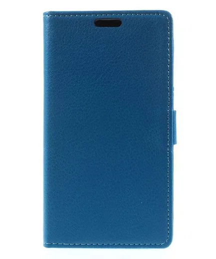 Samsung Galaxy Grand Prime Wallet Flip Case Hoesje Blauw afbeelding 3