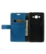 Samsung Galaxy Grand Prime Wallet Flip Case Hoesje Blauw afbeelding 6