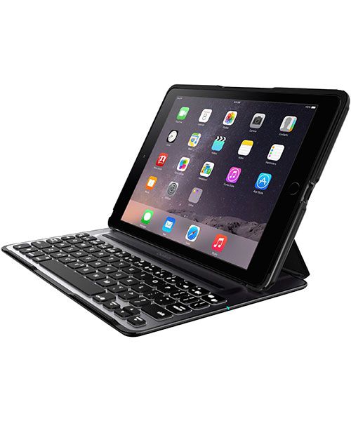 Belkin QODE Ultimate Pro Keyboard Case Apple iPad Air 2 Zwart afbeelding 1