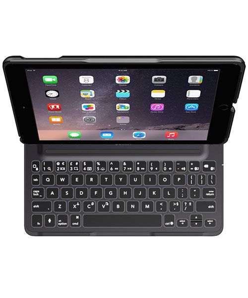 Belkin QODE Ultimate Pro Keyboard Case Apple iPad Air 2 Zwart afbeelding 4